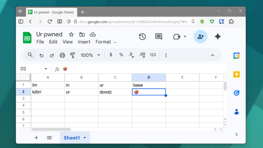 spreadsheet security risks